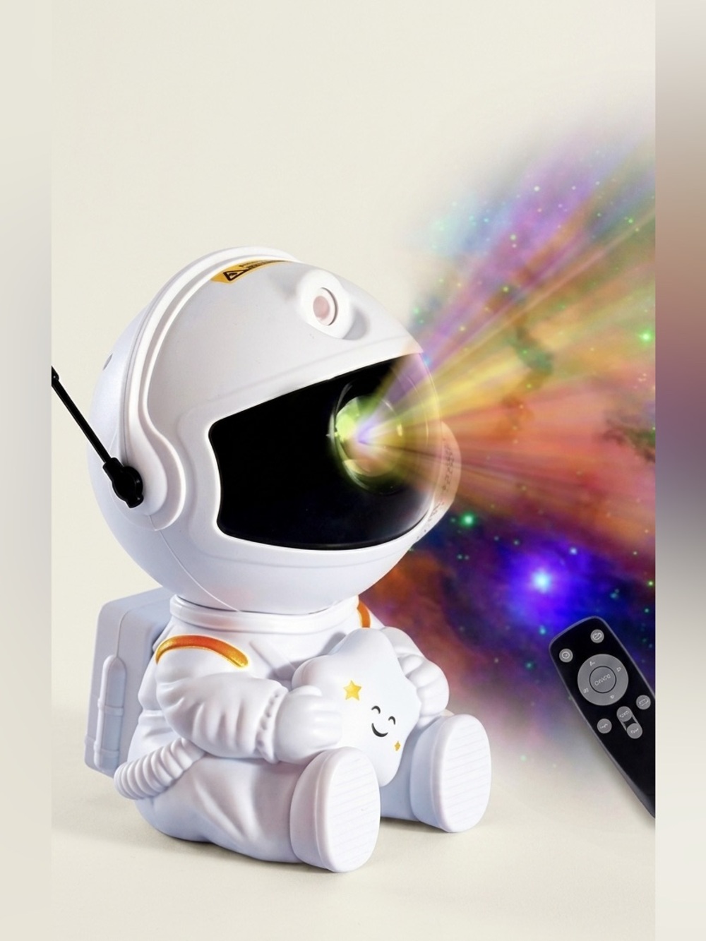 Astronaut Nebula Projector - Purple Space Night Light